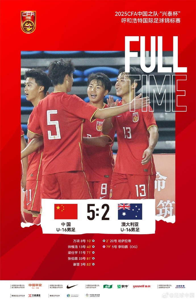 馬德興：U16國少奪冠鍛煉價(jià)值高 暴露問(wèn)題亟需正視