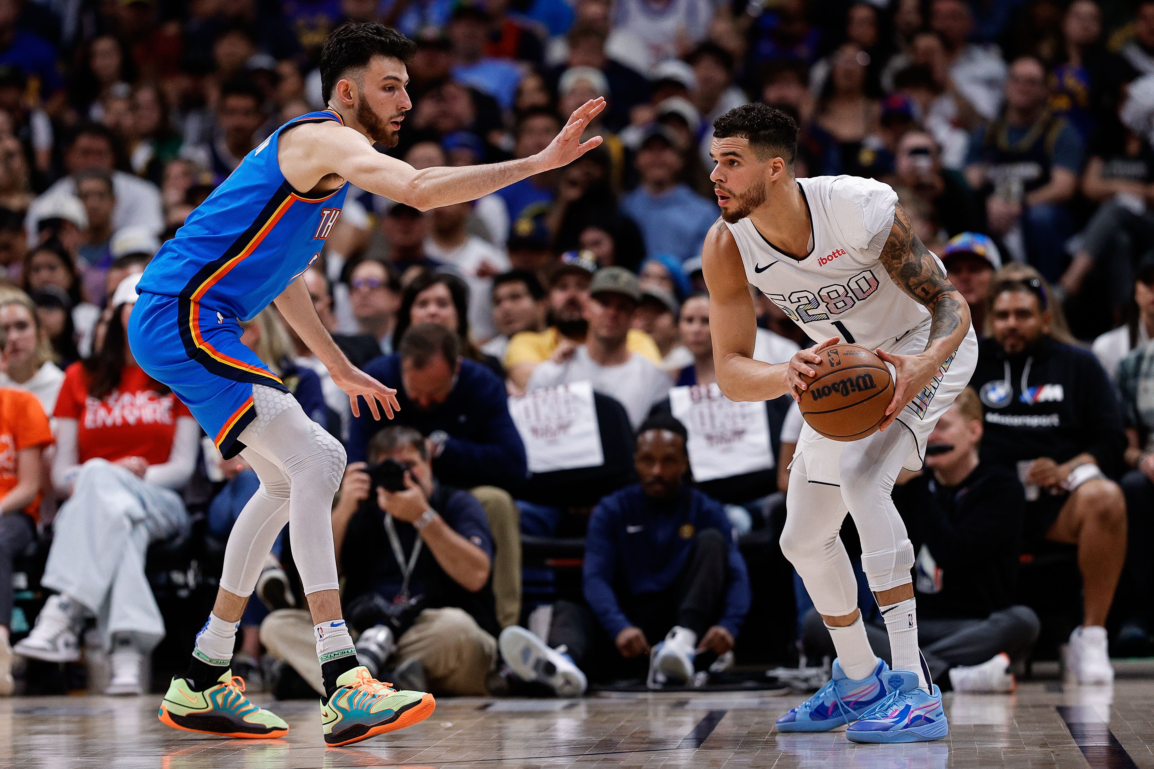 波特：除庫里沒(méi)誰(shuí)的投籃一定比我強 我和KD是在緊逼下出手最多的