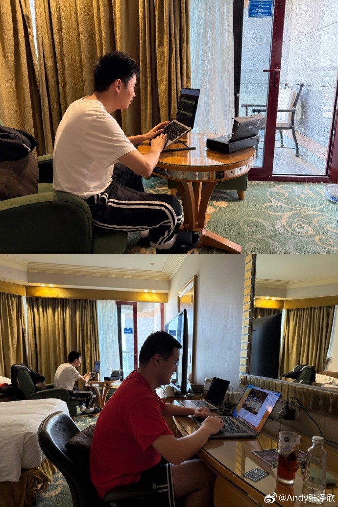 媒體人：中國男籃視頻分析組足足17天沒(méi)有邁出過(guò)酒店大門(mén)