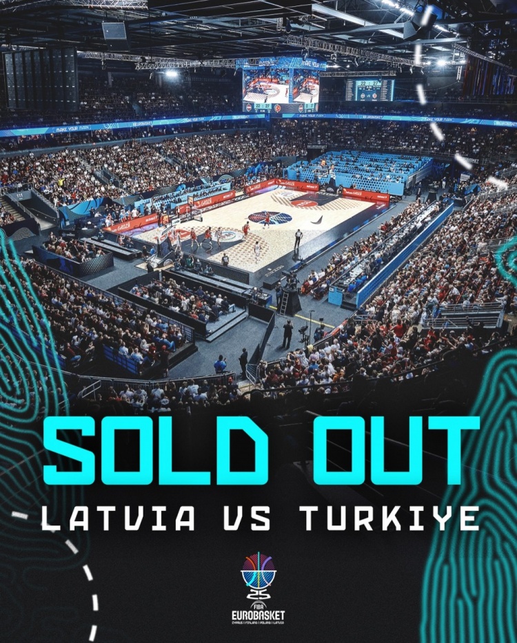 一點(diǎn)點(diǎn)尷尬！拉脫維亞主場(chǎng)揭幕戰門(mén)票售罄 球隊卻20分慘敗