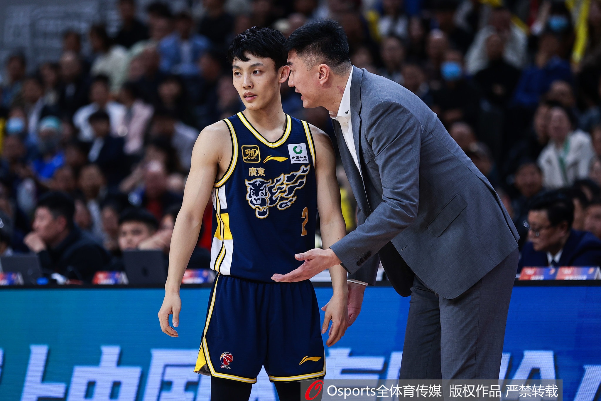 曾說(shuō)廣東男籃垃圾！任冉：現在可以提前宣布 廣東下賽季重返4強了