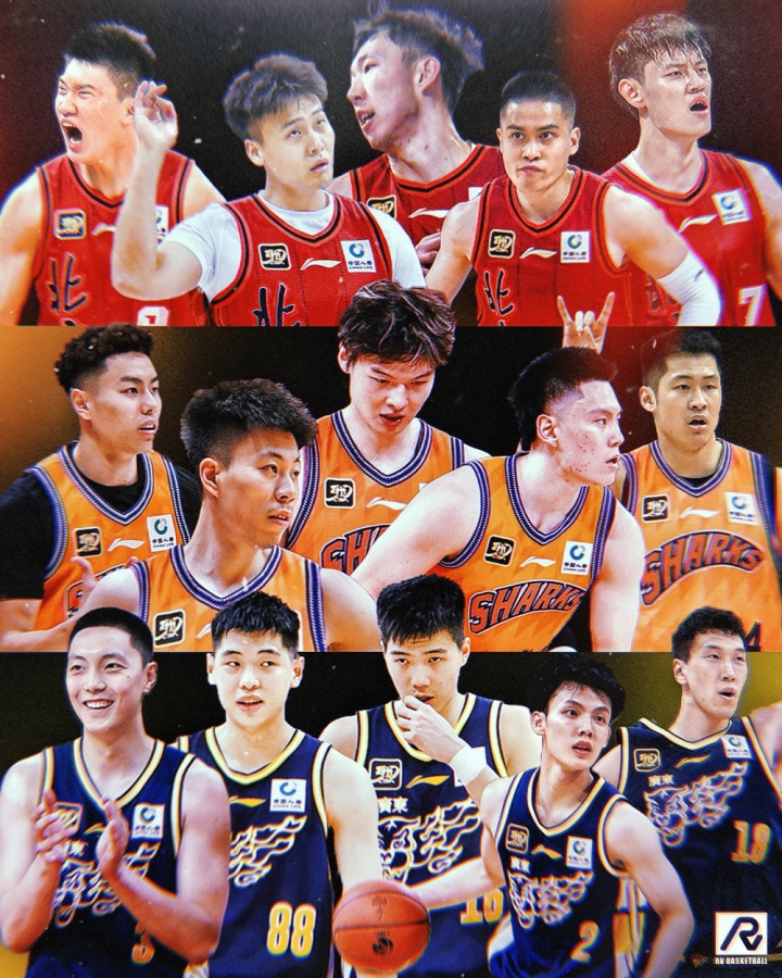 CBA休賽期大地震！媒體曬圖：你們覺(jué)得誰(shuí)的陣容看起來(lái)更狠點(diǎn)？